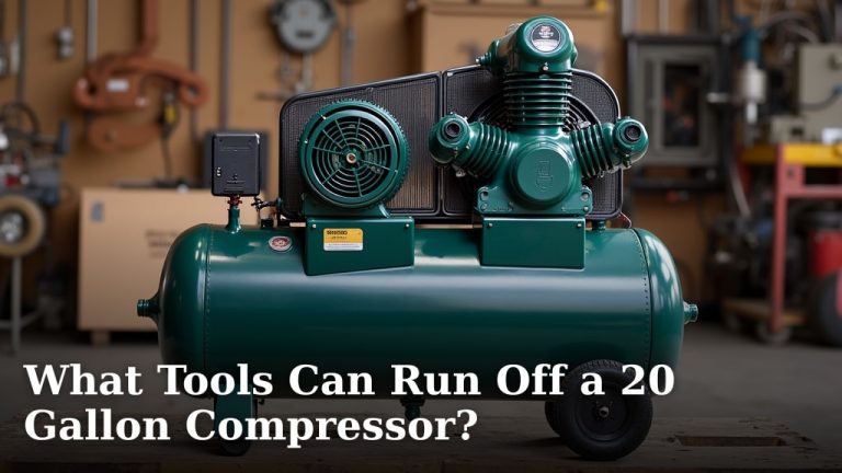 What Tools Can Run Off a 20 Gallon Compressor?