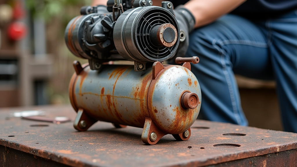 Using Your Air Compressor for Rust Removal