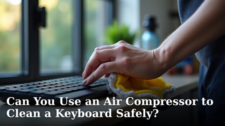 Can You Use an Air Compressor to Clean a Keyboard Safely?