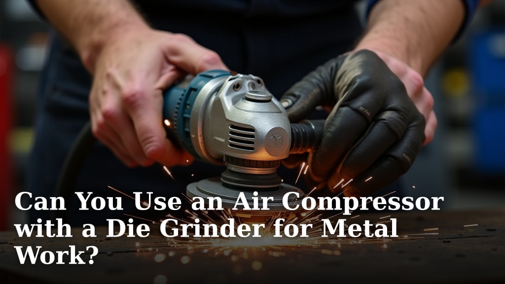 Can You Use an Air Compressor with a Die Grinder for Metal Work?