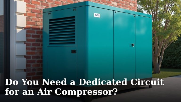 Do You Need a Dedicated Circuit for an Air Compressor?