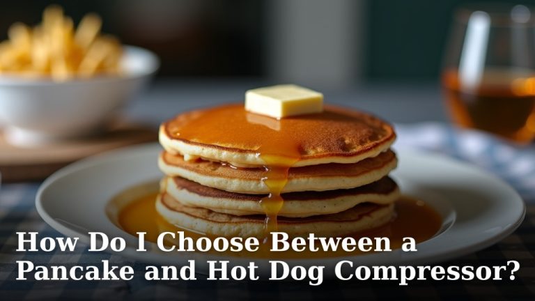 How Do I Choose Between a Pancake and Hot Dog Compressor?