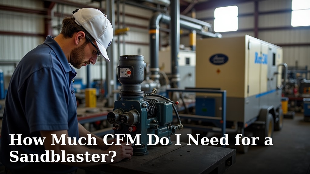 How Much CFM Do I Need for a Sandblaster?