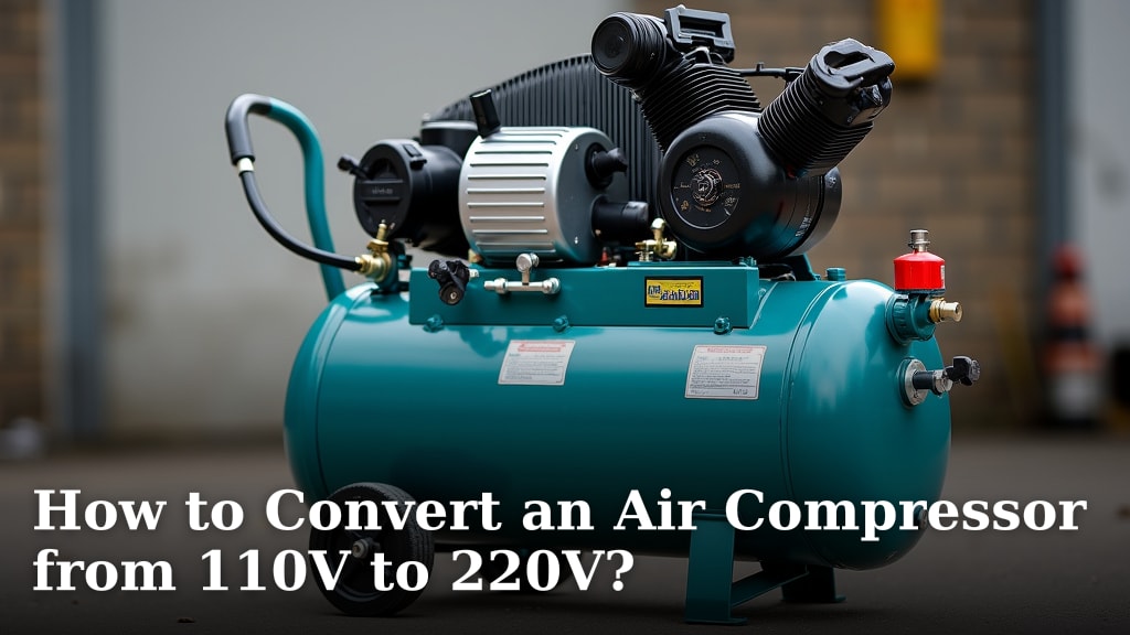 How to Convert an Air Compressor from 110V to 220V?