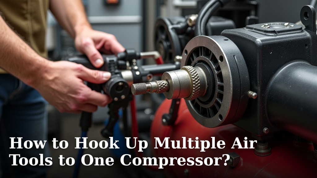 How to Hook Up Multiple Air Tools to One Compressor?
