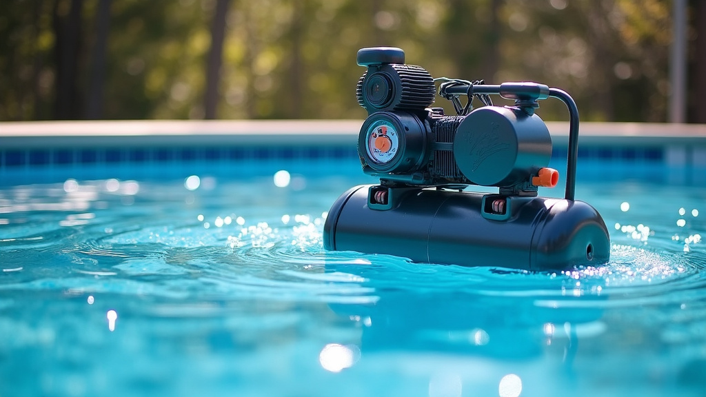 Preparing Your Pool for Winter with an Air Compressor