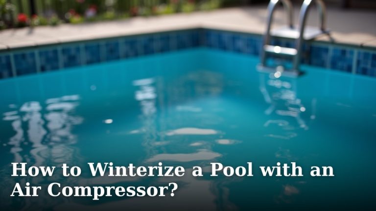 How to Winterize a Pool with an Air Compressor?