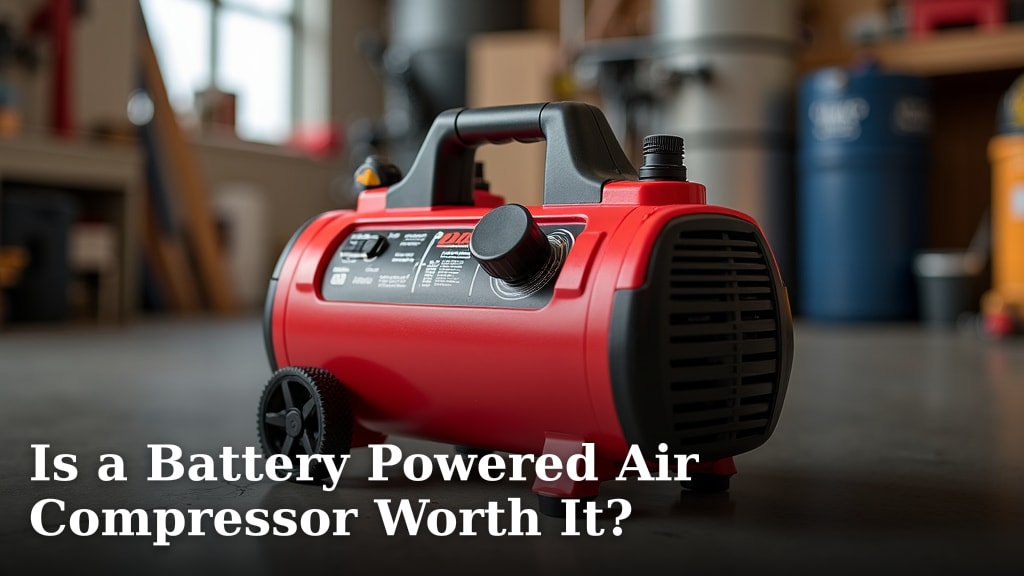 Is a Battery Powered Air Compressor Worth It?