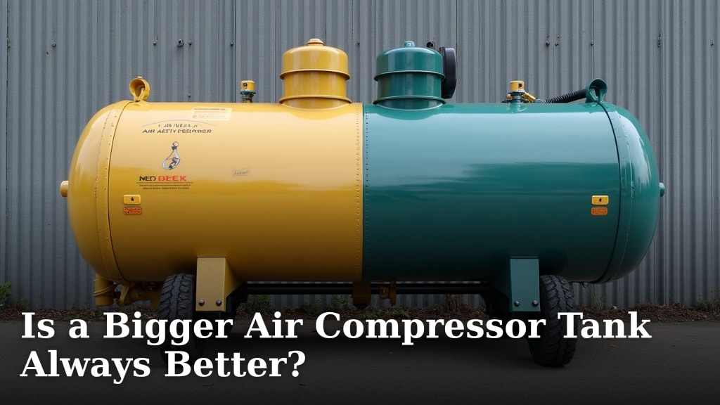 Is a Bigger Air Compressor Tank Always Better?