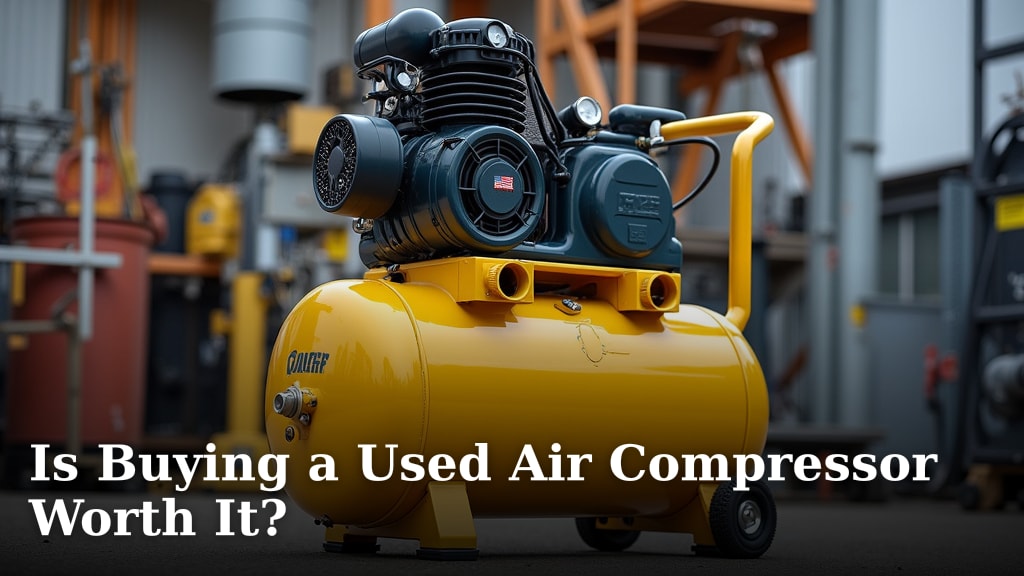 Is Buying a Used Air Compressor Worth It?
