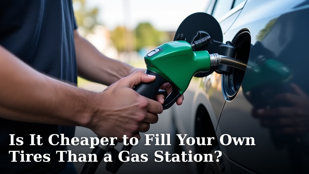 Is It Cheaper to Fill Your Own Tires Than a Gas Station?