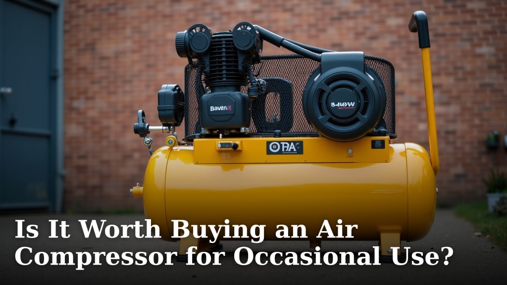 Is It Worth Buying an Air Compressor for Occasional Use?
