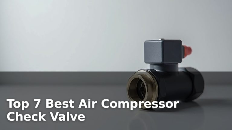 Top 7 Best Air Compressor Check Valve