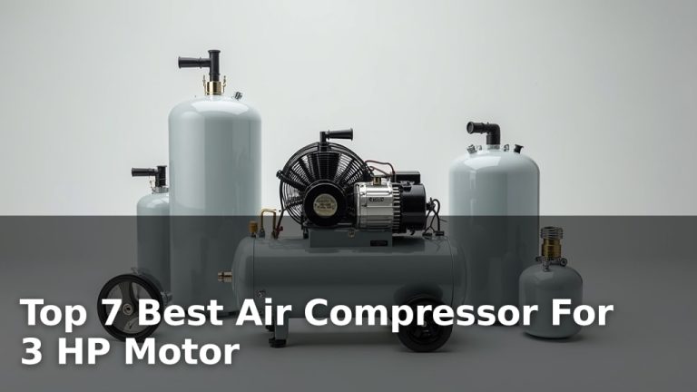 Top 7 Best Air Compressor For 3 HP Motor