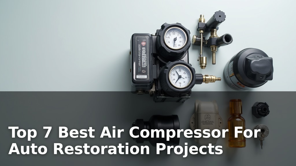 Top 7 Best Air Compressor For Auto Restoration Projects