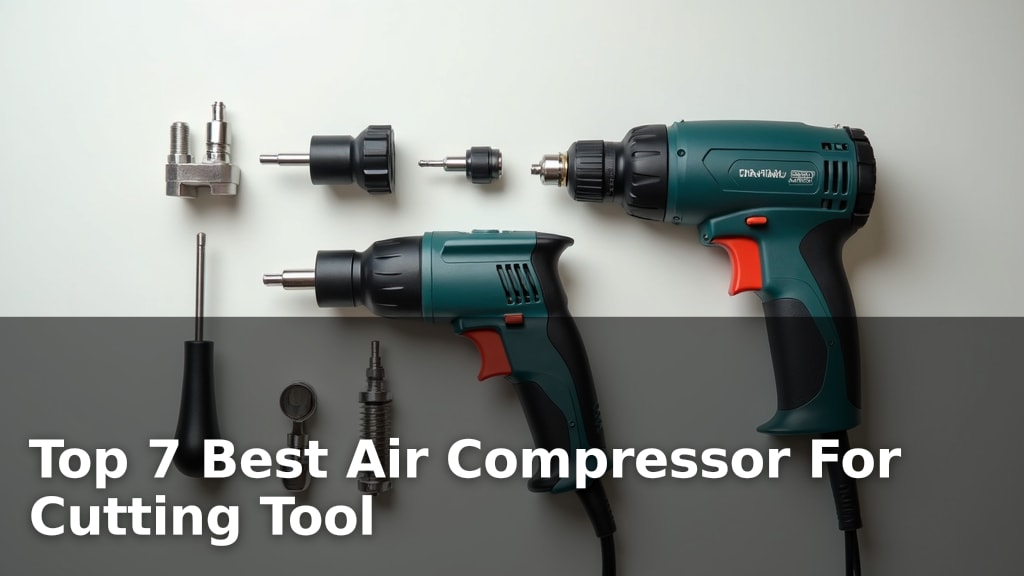 Top 7 Best Air Compressor For Cutting Tool