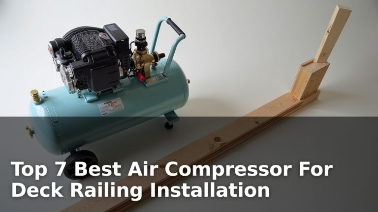 Top 7 Best Air Compressor For Deck Railing Installation