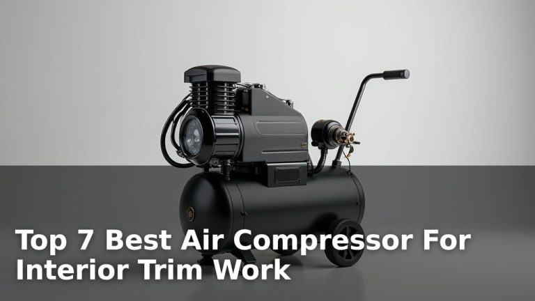 Top 7 Best Air Compressor For Interior Trim Work