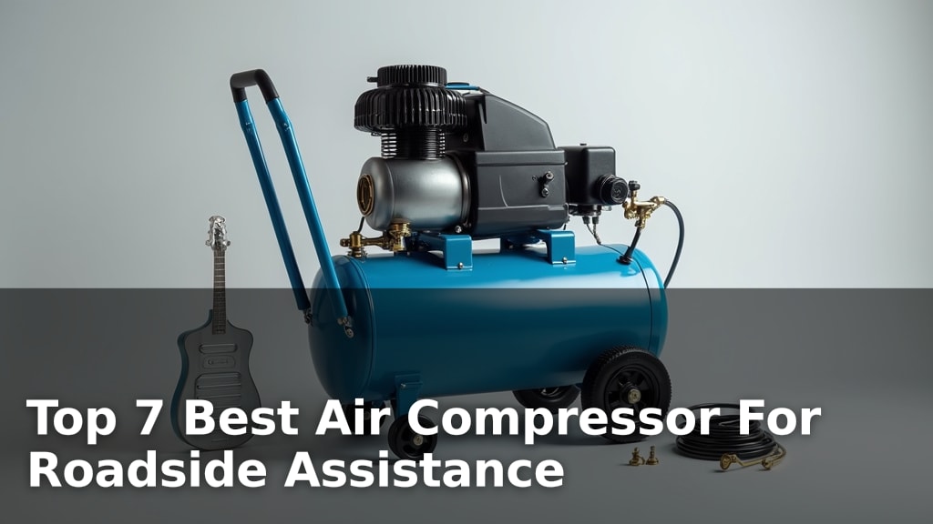 Top 7 Best Air Compressor For Roadside Assistance