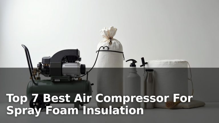 Top 7 Best Air Compressor For Spray Foam Insulation