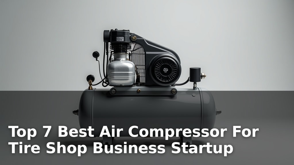 Top 7 Best Air Compressor For Tire Shop Business Startup