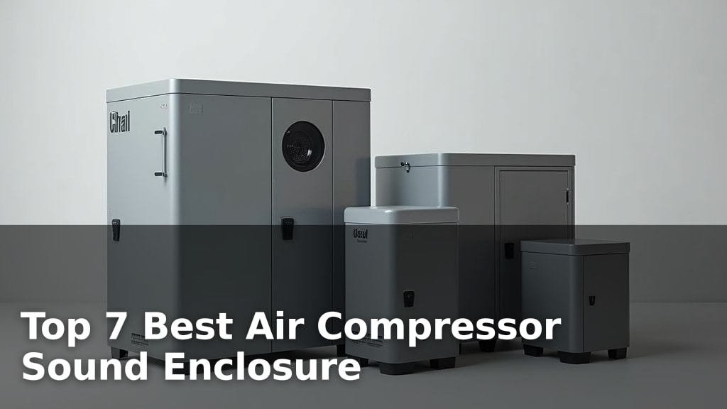 Top 7 Best Air Compressor Sound Enclosure