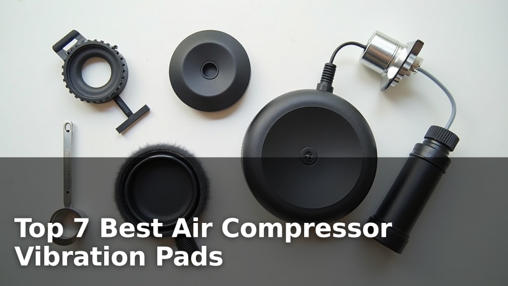 Top 7 Best Air Compressor Vibration Pads