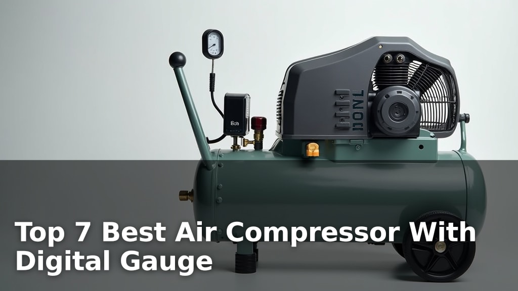 Top 7 Best Air Compressor With Digital Gauge