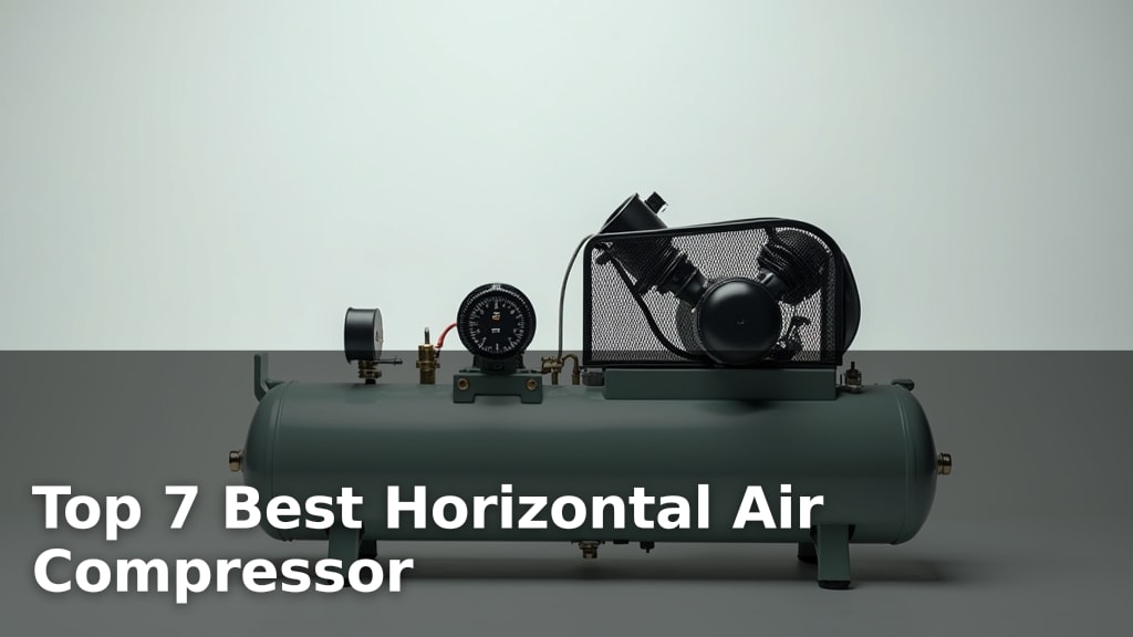 Top 7 Best Horizontal Air Compressor