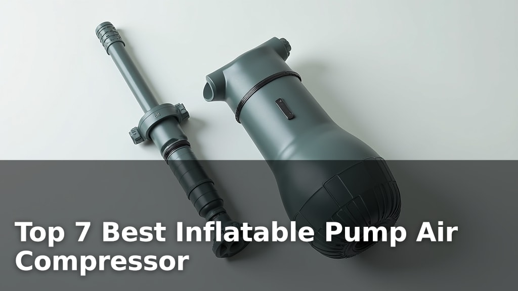 Top 7 Best Inflatable Pump Air Compressor