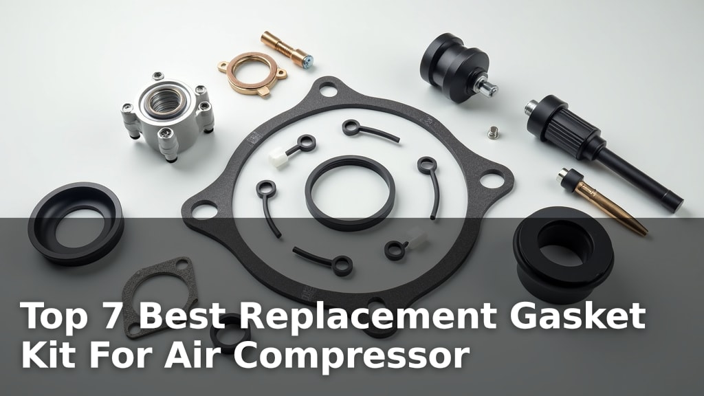 Top 7 Best Replacement Gasket Kit For Air Compressor
