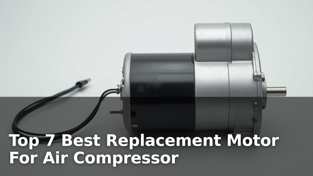 Top 7 Best Replacement Motor For Air Compressor