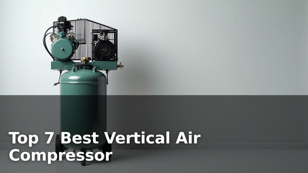 Top 7 Best Vertical Air Compressor