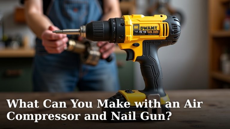 What Can You Make with an Air Compressor and Nail Gun?