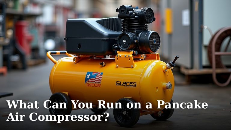 What Can You Run on a Pancake Air Compressor?