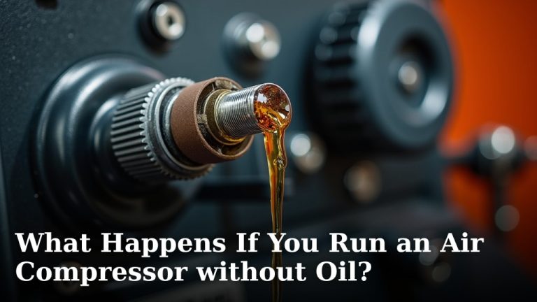 What Happens If You Run an Air Compressor without Oil?