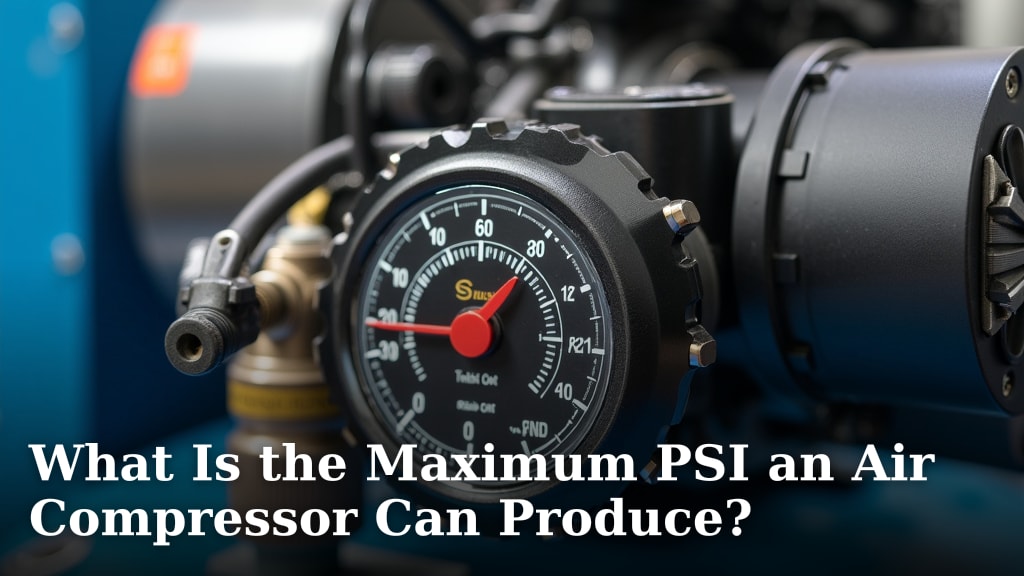 What Is the Maximum PSI an Air Compressor Can Produce?