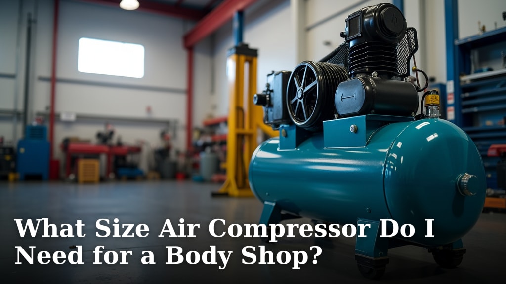 What Size Air Compressor Do I Need for a Body Shop?